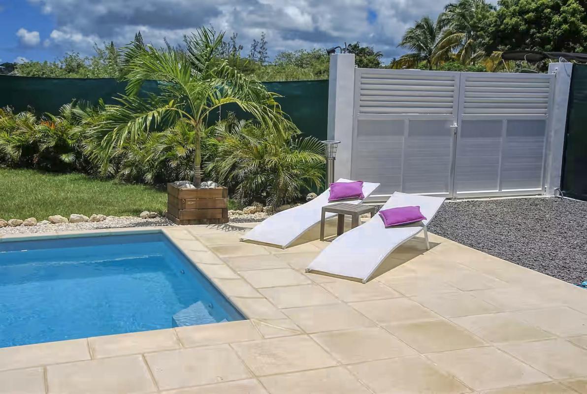 5.Location villa piscine Saint François Guadeloupe_Piscine